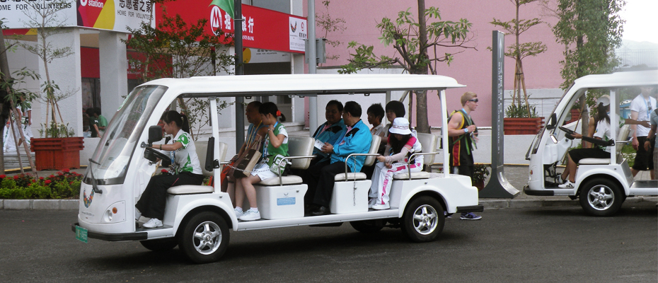 深圳大运会场内用车